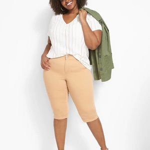 LANE BRYANT Curvy Fit Skinny Pedal Pant